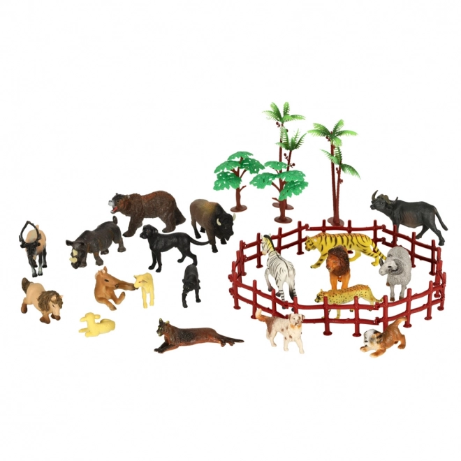 Set figurine animale zoo