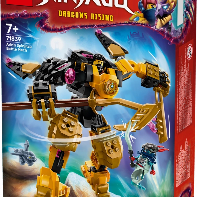 LEGO Ninjago Arin și robotul de luptă Spinjitzu