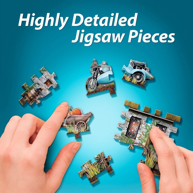 Puzzle 3D Hagrid Hogwarts 270 piese