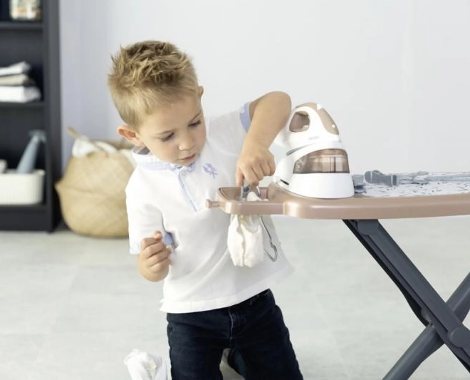 Tefal masă de călcat pentru copii cu fier de călcat și stație de aburi