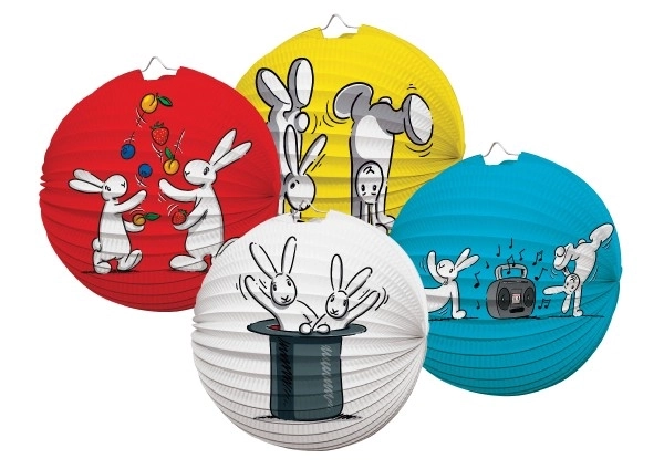 Lampion rotund Bob și Bobek 25cm