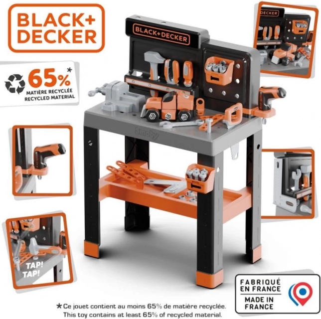 Atelier de Lucru Black+Decker Bricolo Pro pentru Copii