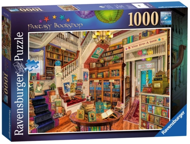 Puzzle librăria fantastică RAVENSBURGER 1000 piese