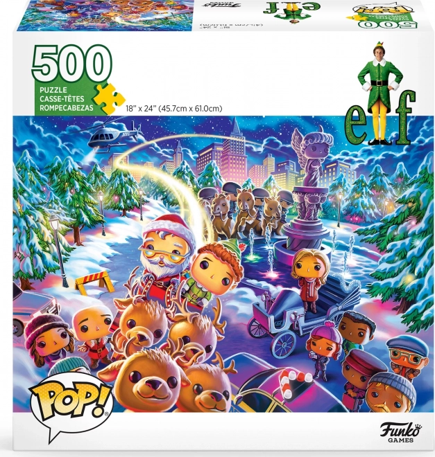 Puzzle Crăciun cu Elf 500 Piese de la Funko Games