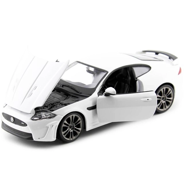 Model metalic Jaguar XKR-S alb 1:24 de la Bburago