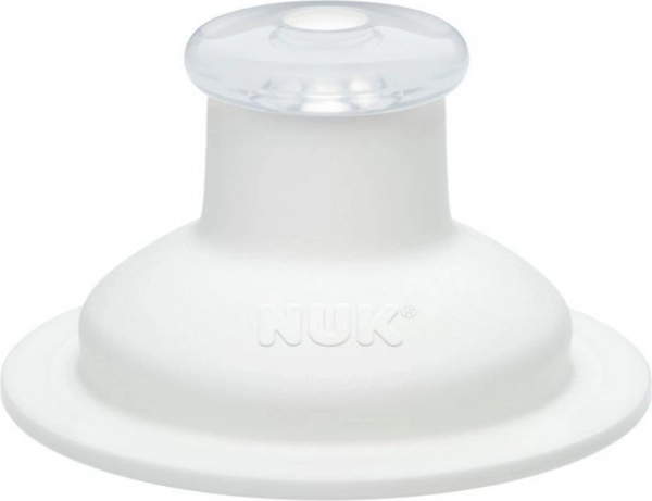 NUK FC muștiuc de rezervă Push-Pull din silicon alb