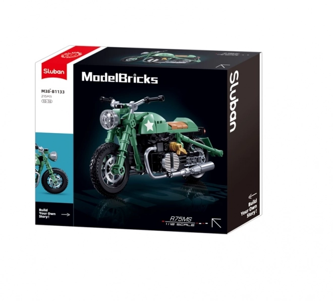 Motocicletă Sluban R75 - Set de construcții