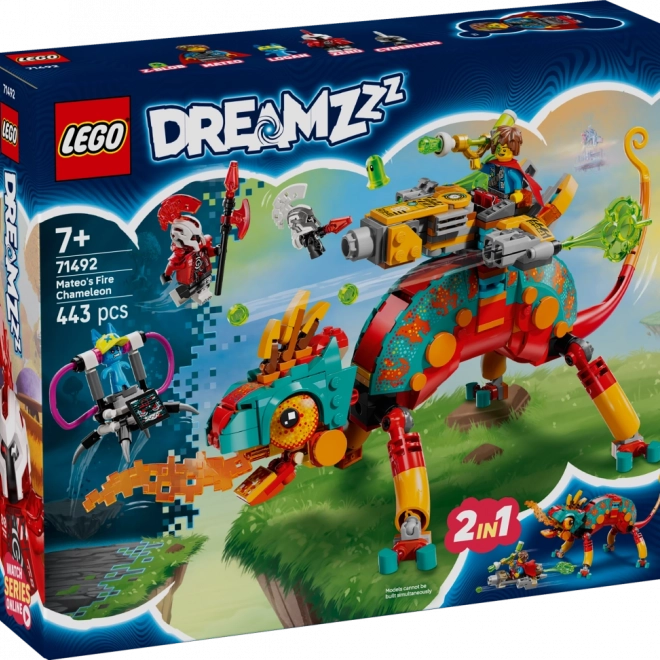 LEGO Dreamzz Mateo și cameleonul său de foc