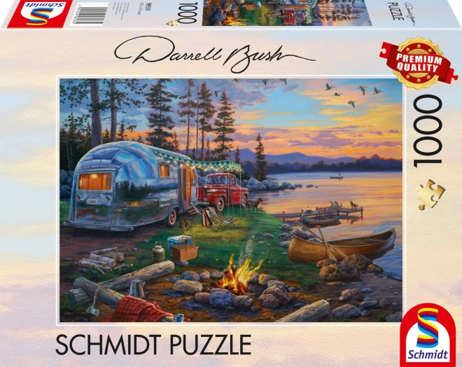 Puzzle Schmidt Paradisul Campingului 1000 piese