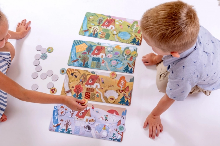 Învățare prin joc în stil Montessori