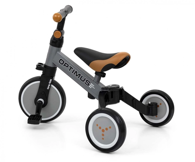 3‑în‑1: tricicletă, bicicletă de echilibru și tricicletă cu pedale