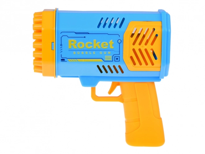 Pistolă pentru bule de săpun set lumină + lichid pentru copii ZA4976