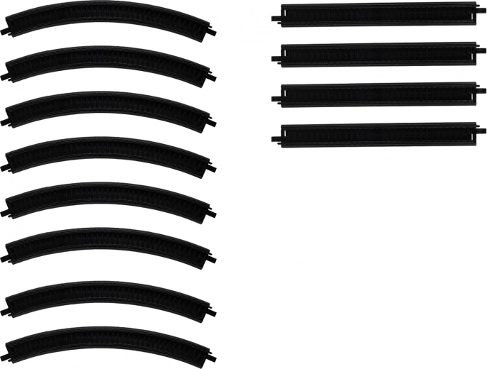 Cale ferată variabilă până la 96 × 58 cm