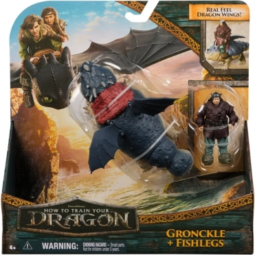 Cum să îți dresezi dragonul - Dragon și viking Gronckle și Rybinoha