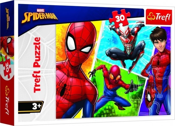 Puzzle Trefl 30 piese Spider-Man și Miguel