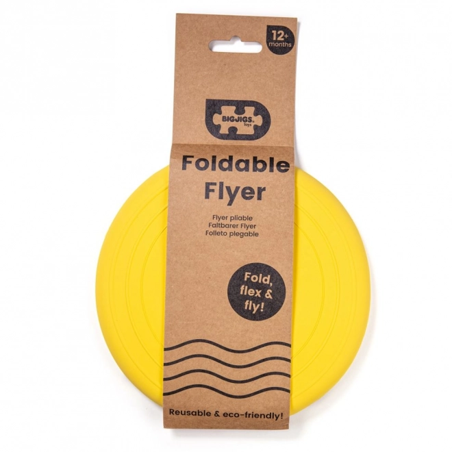 Frisbee galben Bigjigs Toys