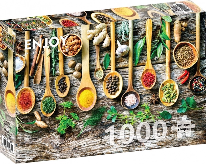 Puzzle plante aromatice și condimente 1000 de piese