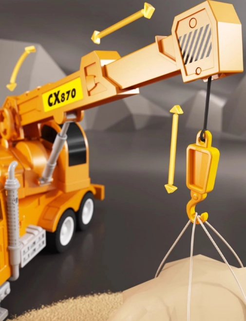 Macara Interactivă WOOPIE cu Cârlig Mobil Jucărie 1:14