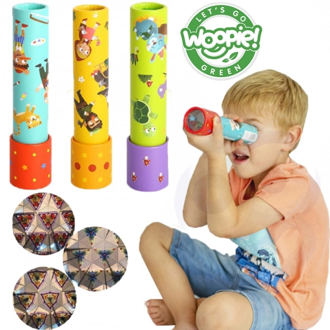 Kaleidoscop WOOPIE Green pentru copii