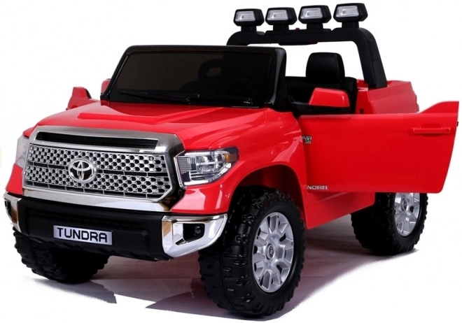 Mașinuta electrică roșie Toyota Tundra