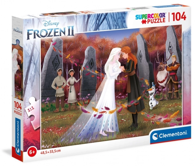 Puzzle CLEMENTONI Frozen 2: Surorile 104 piese