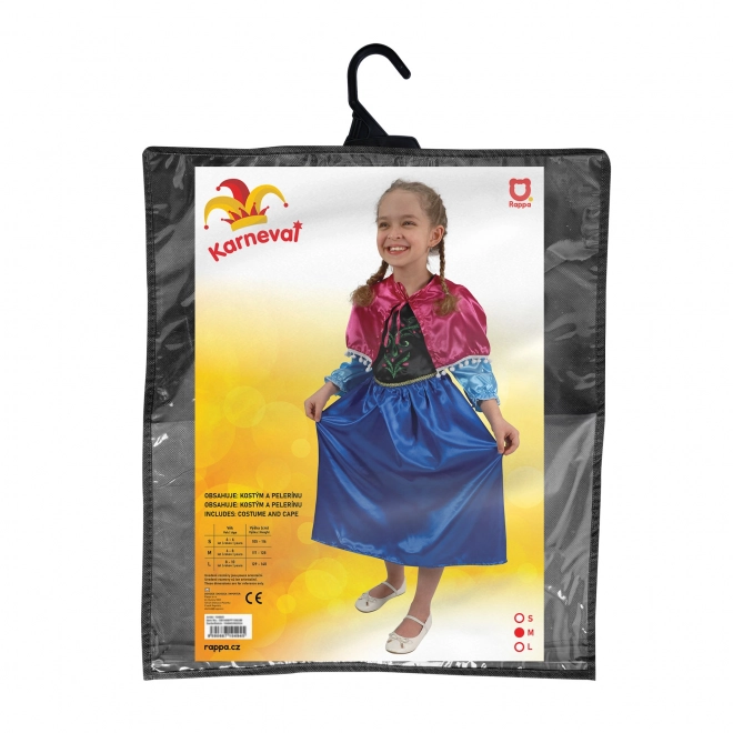 Costum pentru copii printesa iarna regatul Anna – Mărime. M