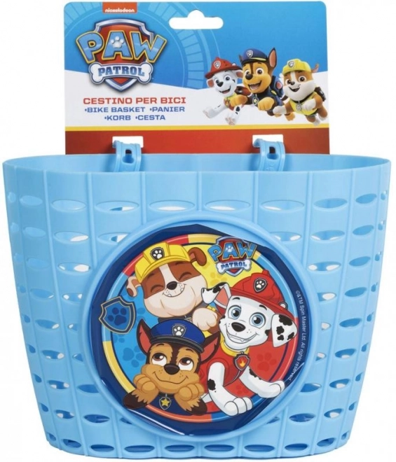 Coș de bicicletă pentru copii Paw Patrol