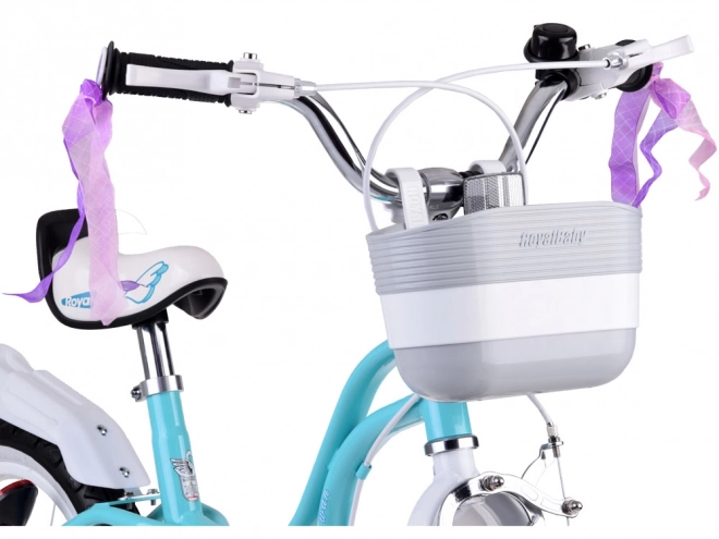 Bicicletă pentru copii RoyalBaby Little Swan 18" – Turcoaz