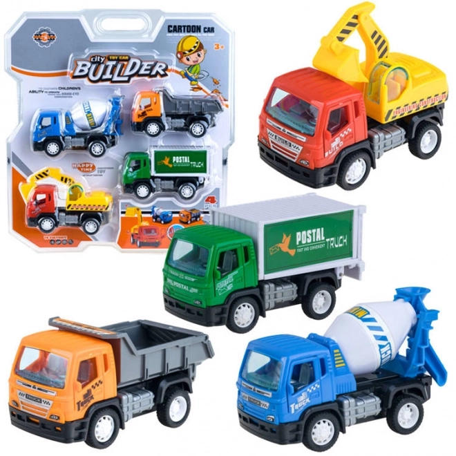 Set Jucării - Vehicule de Construcție