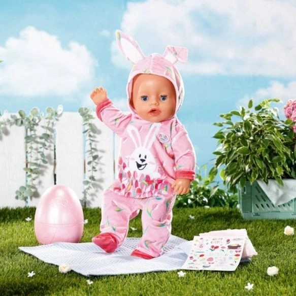 BABY born Ou de Paște cu costumaș și autocolante