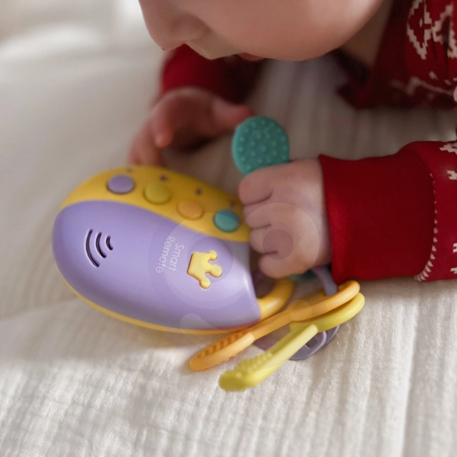 Chei auto interactive cu telecomandă și jucărie gingivală Woopie