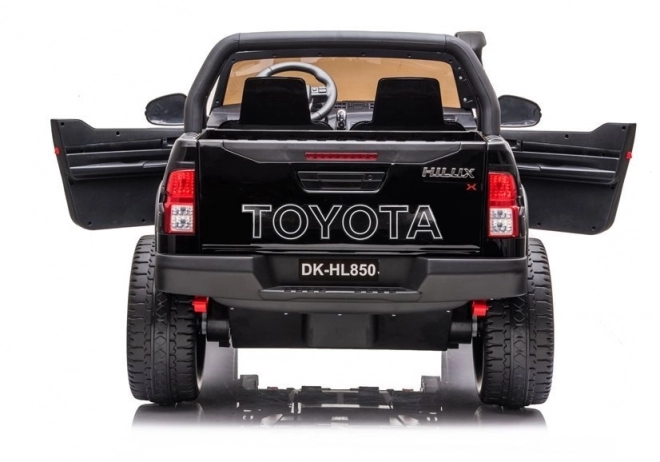 Mașină electrică Toyota Hilux Albă – negru