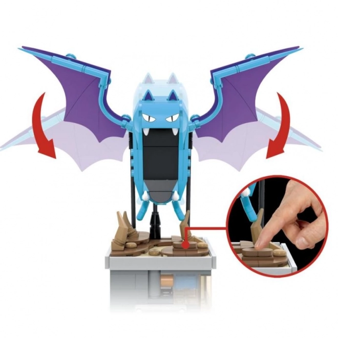 Mega Pokémon Golbat cu mișcare