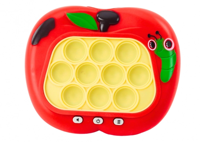 Consola de jocuri Pop-It Măr Roșu Pad Sensorial