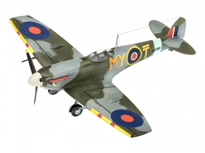 Aspect autentic al SPITFIRE cu însemne RAF