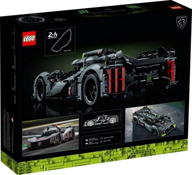 Hipersportivă LEGO Technic Peugeot 9X8 Le Mans