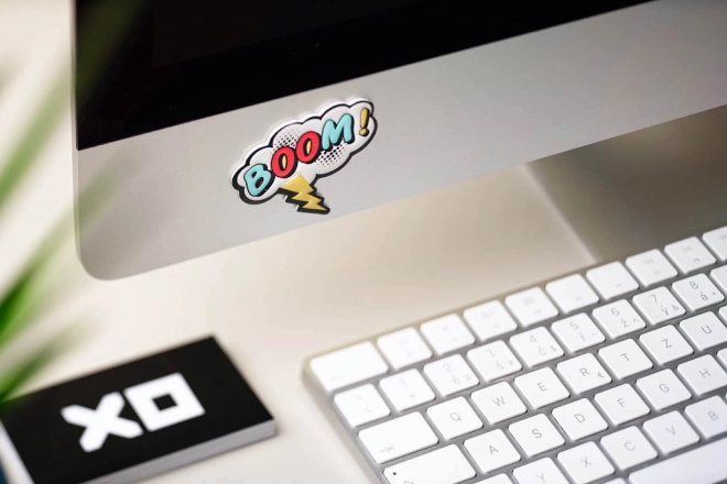 Stickers Buze de benzi desenate