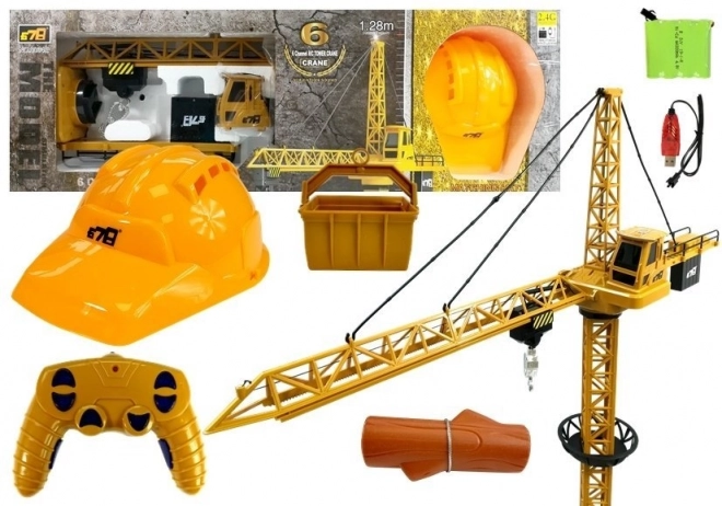 Macara de construcții R/C telecomandată