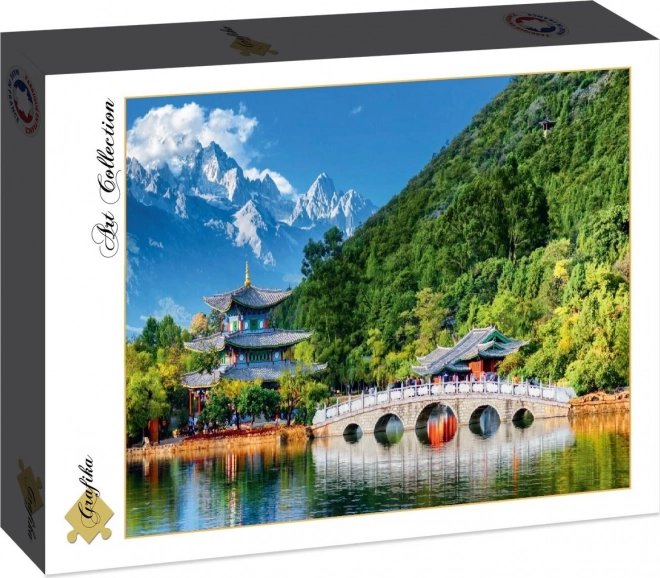 Puzzle Muntele Zăpezilor de Jad, China 1000 Piese