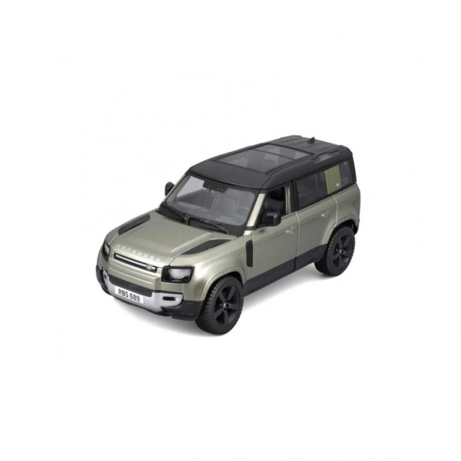 Mașină metalică Land Rover Defender 110 Bburago 1:24 Verde