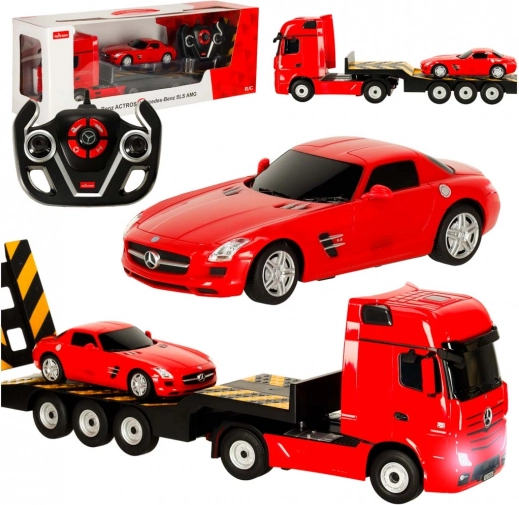 Mașină Mercedes-Benz Actros controlată de la distanță