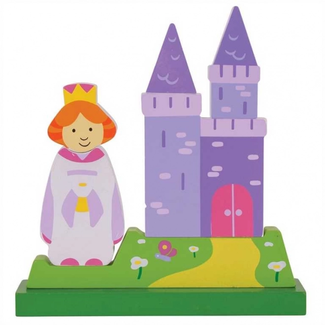 Puzzle magnetic vertical Castel Bigjigs Toys