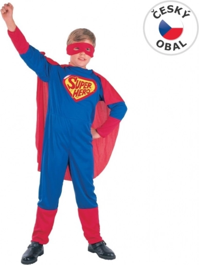 Costum Super erou pentru copii, 110-120 cm