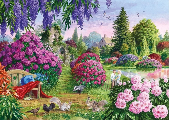 Puzzle Gibsons Flora și Fauna 4x500 piese