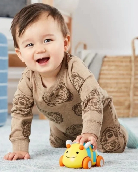 Mașinuța Pull & Go Albinuță