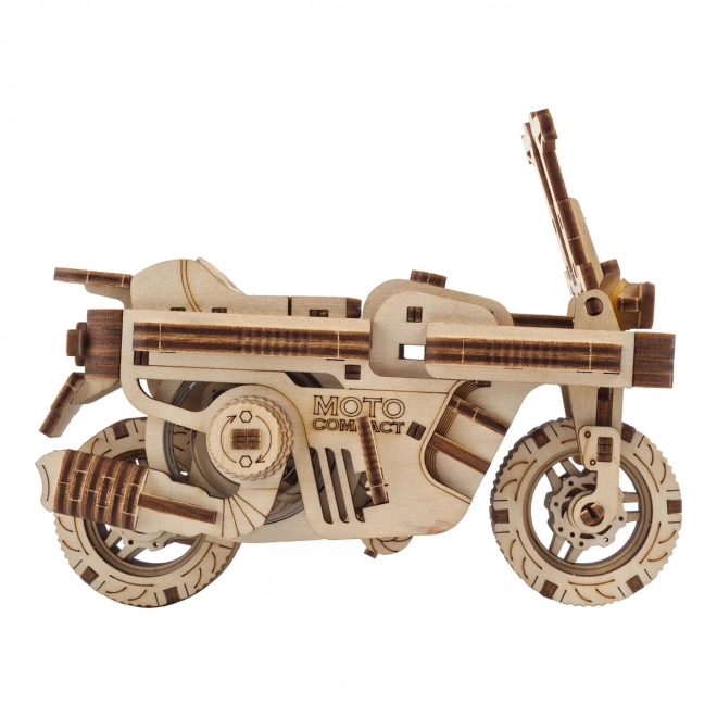 Puzzle 3D mecanic din lemn Ugears - Scuter pliabil