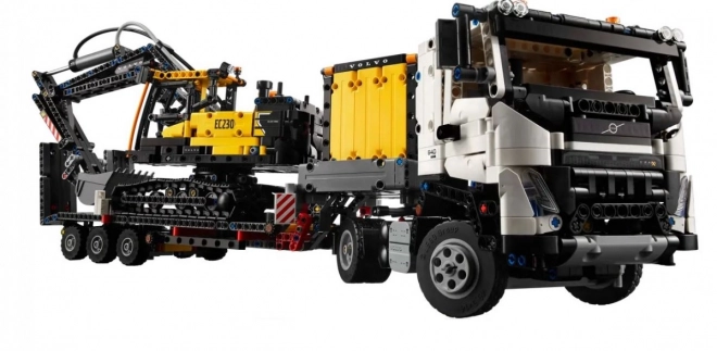 Camion Volvo cu excavator electric EC230 LEGO Technic