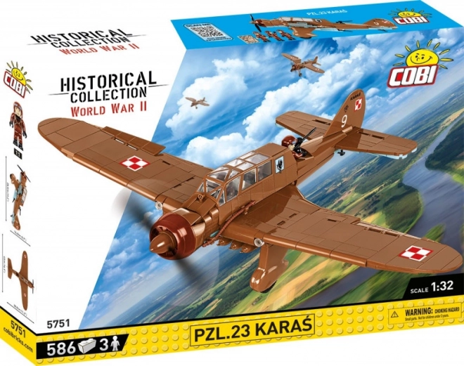 Avion COBI PZL.23 Karaś II Război Mondial, scară 1:32