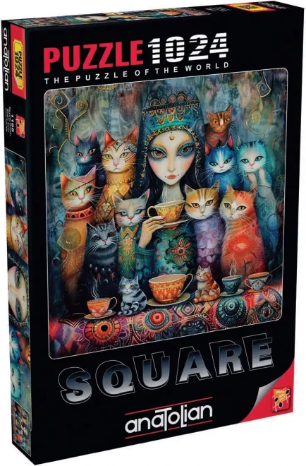 Puzzle pătrat Anatolian Magicul ochilor 1024 piese