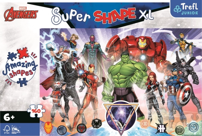 Puzzle Super Shape XL Avengers 160 Piese